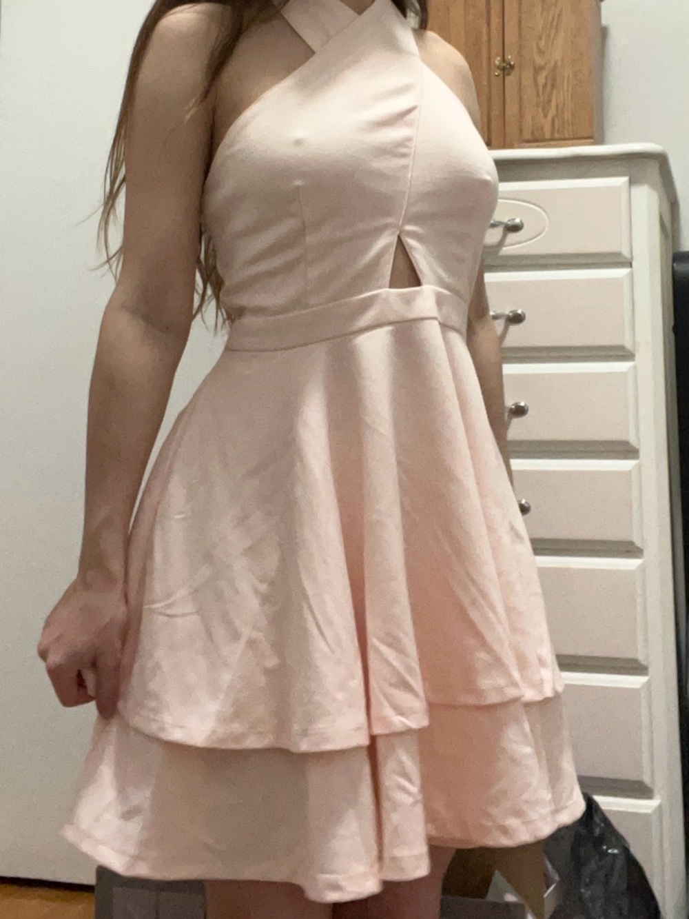 Backless Mini Dress
